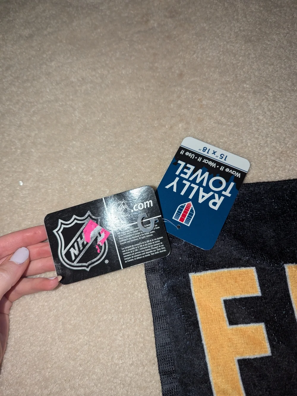 Nwt NHL win craft Boston Bruins 15